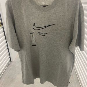 Nike SB Embroidered Logo Tee Orange Label Exclusive Size MEDIUM